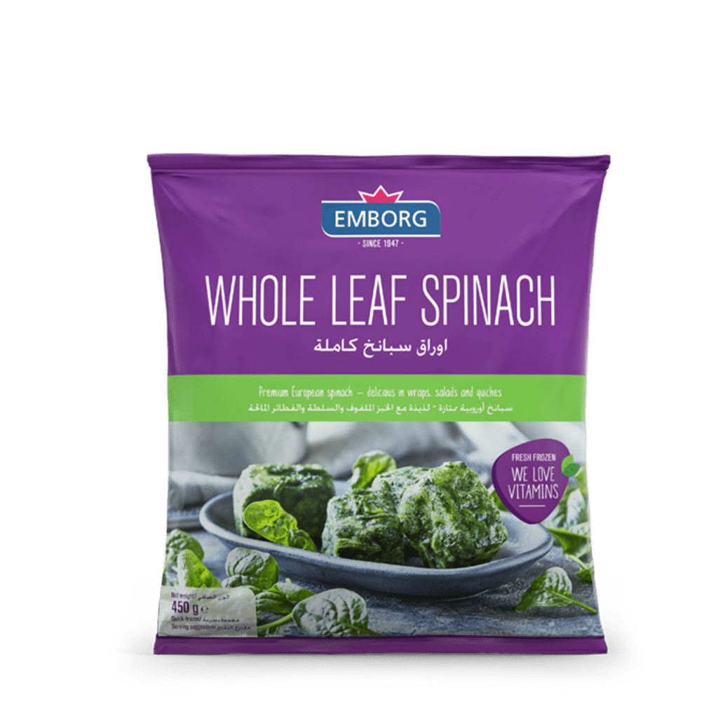 Whole Leaf Spinach 450 g