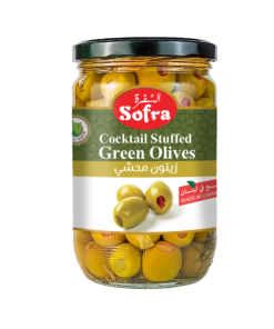 Cocktail Stuffed Olives Green 600g